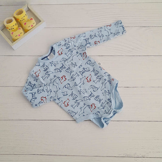 Body Algodón Diseños Marca Baby harvest 3-6 M Estado Tiki taka
