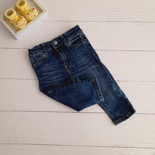 Jeans Mezclilla Azul Marca Opaline 9 M Estado Casi tiki