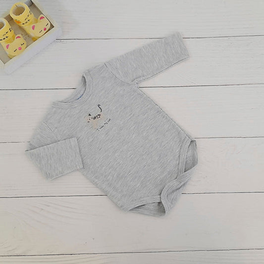 Body Algodón Gris Marca Cherokee 6 M Estado Tiki taka