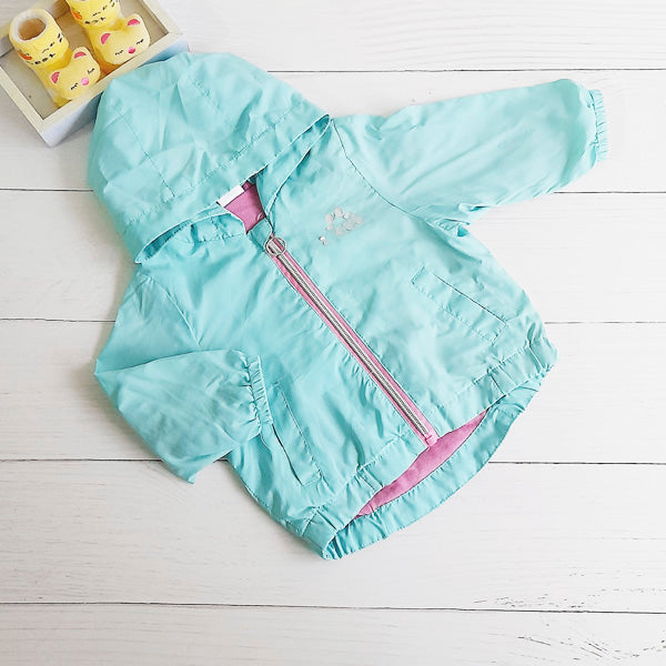 Cortavientos Algodón Verde agua Marca Ficcus 6-12 M Estado Tiki taka