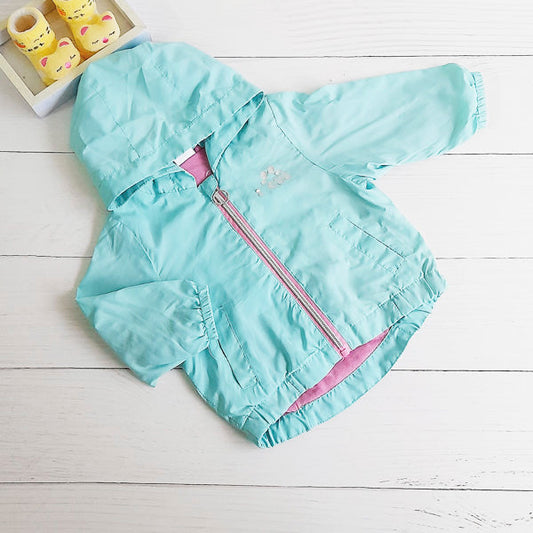 Cortavientos Algodón Verde agua Marca Ficcus 6-12 M Estado Tiki taka