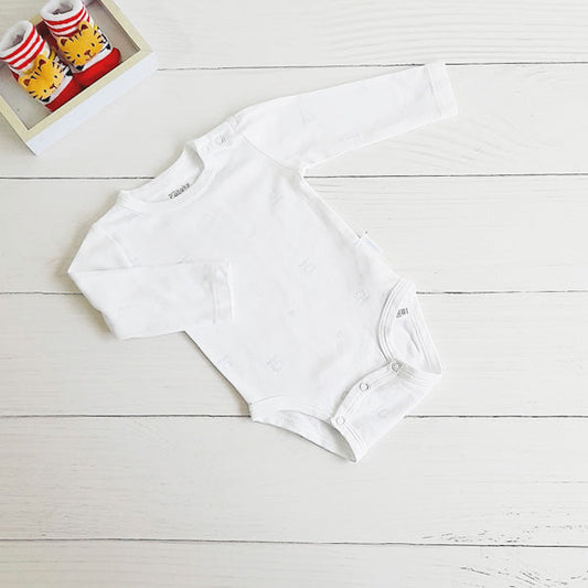 Body Algodón Blanco Marca Colloky 6-9 M Estado Tiki taka