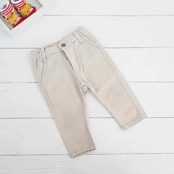 Pantalón Algodón Beige Marca Black and blue 9 M Estado Casi tiki