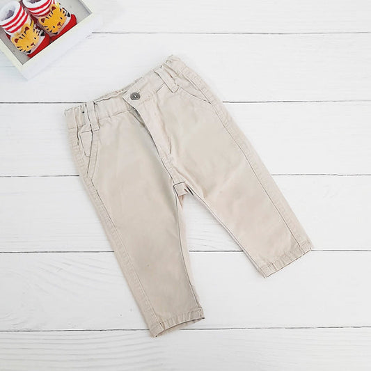 Pantalón Algodón Beige Marca Black and blue 9 M Estado Casi tiki