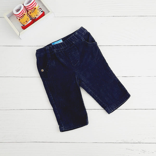 Pantalón Cotelé Azul Marca Boulevard 6 M Estado Casi tiki