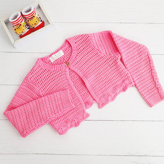 Bolero Tejido Rosa Marca Hym 5 A Estado Tiki taka