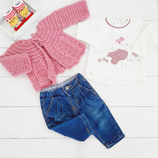 Outfit Tejido Multicolor Marca Otra 3 M Estado Casi tiki