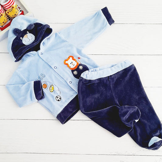 Conjunto Plush Multicolor Marca Otra 0-3 M Estado Tiki taka