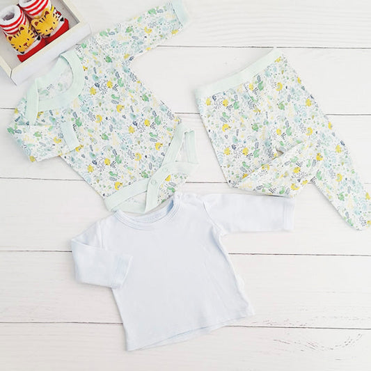 Outfit Algodón Multicolor Marca Genérica 0-3 M Estado Casi tiki
