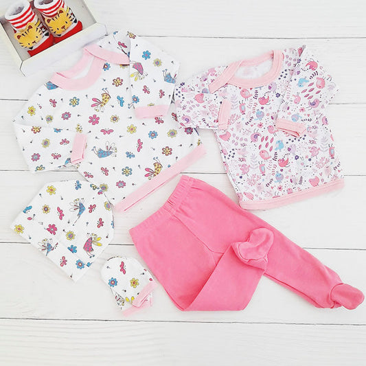 Outfit Algodón Multicolor Marca Genérica 0-3 M Estado Casi tiki