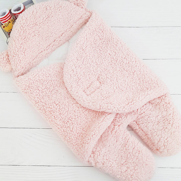 Saco Polar Rosa Marca Otra 0-6 M Estado Casi tiki