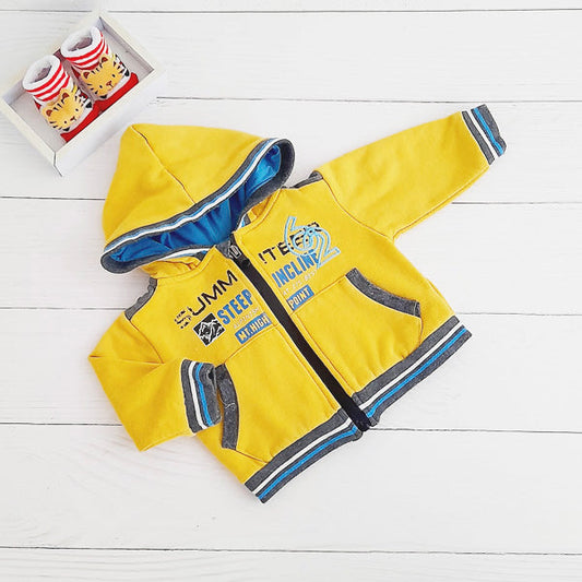 Polerón Algodón Amarillo Marca Pillin 9 M Estado Casi tiki