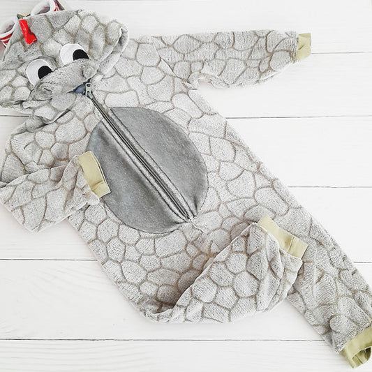 Pijama Peludo Diseños Marca Baby harvest 12-18 M Estado Casi tiki