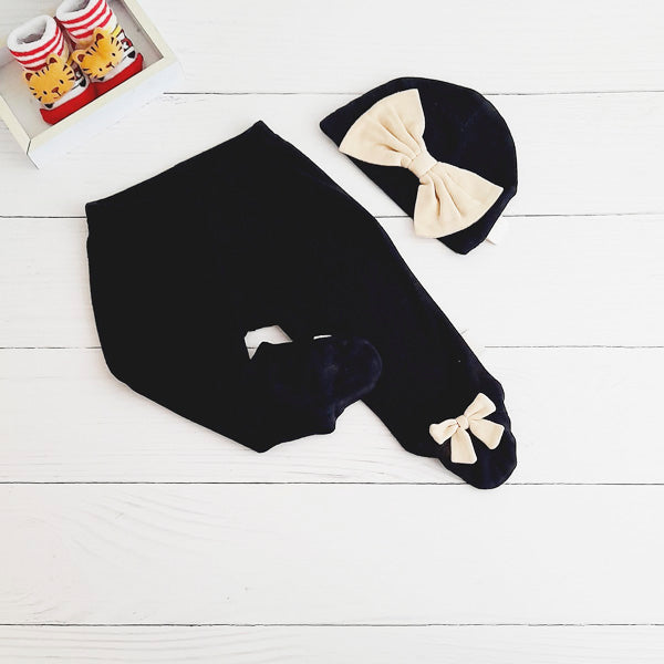 Panty Algodón Negro Marca Otra 3-6 M Estado Casi tiki