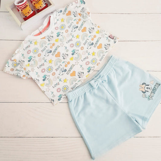 Conjunto Algodón Diseños Marca Disney 2 A Estado Tiki taka