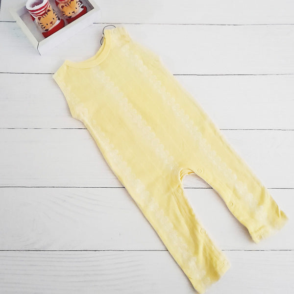 Enterito Algodón Amarillo Marca Otra 6 M Estado Tiki taka