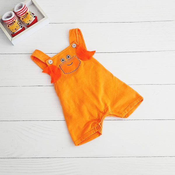 Enterito Algodón Naranja Marca Bubble gummers 6-9 M Estado Tiki taka