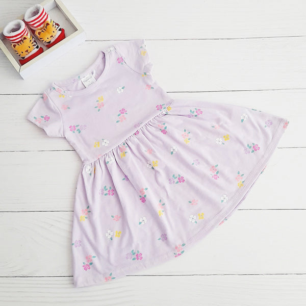 Vestido Algodón Diseños Marca Figaro 6-9 M Estado Tiki taka