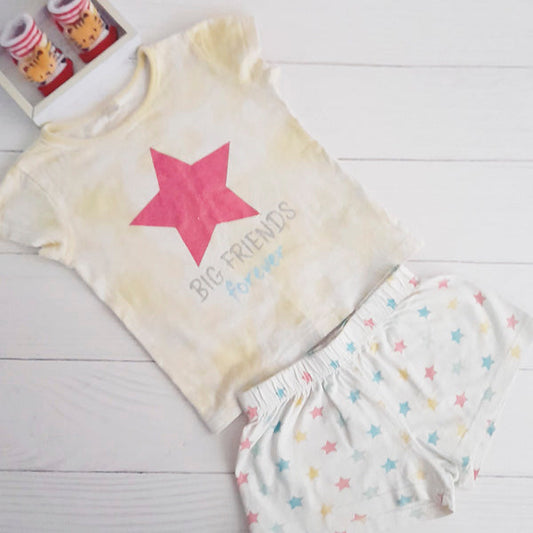 Pijama Algodón Multicolor Marca Yamp! 4 A Estado Casi tiki