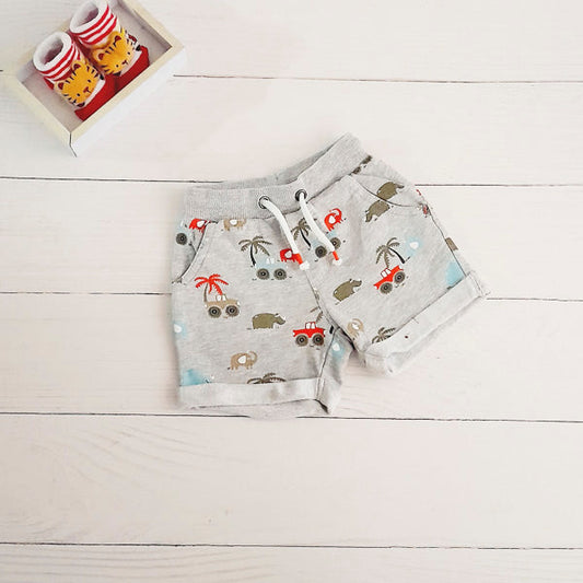 Short Algodón Diseños Marca Otra 9-12 M Estado Tiki taka