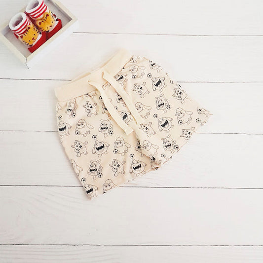 Short Algodón Diseños Marca Figaro 6-9 M Estado Tiki taka