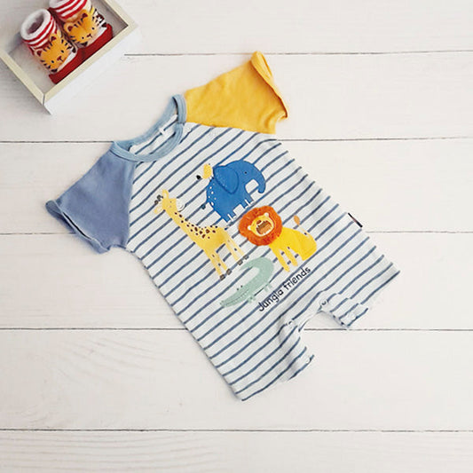 Enterito Algodón Multicolor Marca Ficcus 3 M Estado Tiki taka