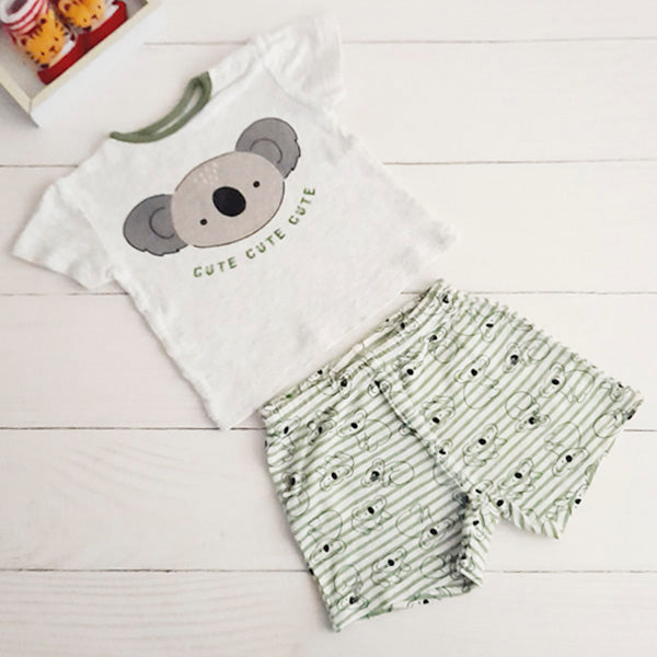 Conjunto Algodón Diseños Marca Urb 9-12 M Estado Tiki taka