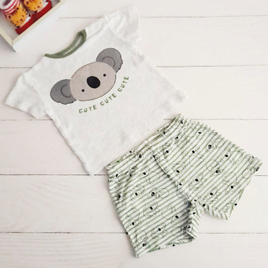 Conjunto Algodón Diseños Marca Urb 9-12 M Estado Tiki taka