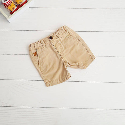 Short Algodón Beige Marca Colloky 6-9 M Estado Casi tiki