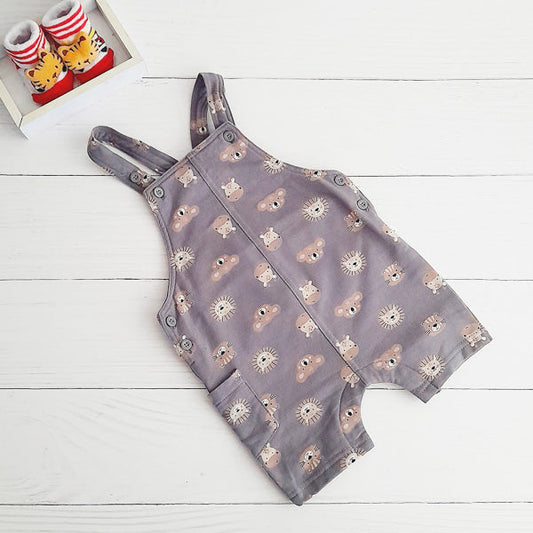 Jardinera Algodón Diseños Marca Tribu 6-9 M Estado Tiki taka