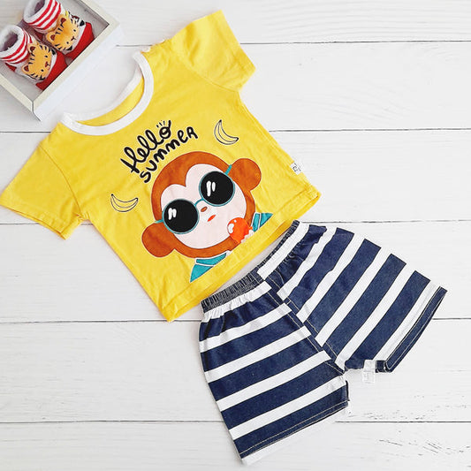 Conjunto Algodón Multicolor Marca Genérica 6-9 M Estado Tiki taka