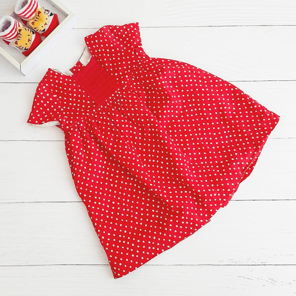 Vestido Algodón Diseños Marca Zara 12-18 M Estado Tiki taka