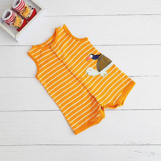 Enterito Algodón Amarillo Marca Carter's 3 M Estado Casi tiki