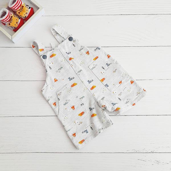 Jardinera Algodón Diseños Marca Boulevard 6-9 M Estado Casi tiki