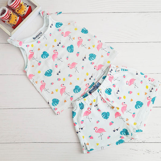 Conjunto Algodón Multicolor Marca redwood 9 M Estado Casi tiki