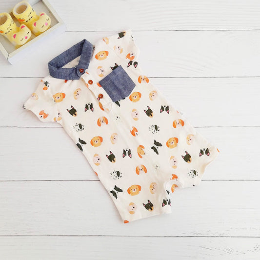 Enterito Algodón Diseños Marca Tribu 6-9 M Estado Tiki taka