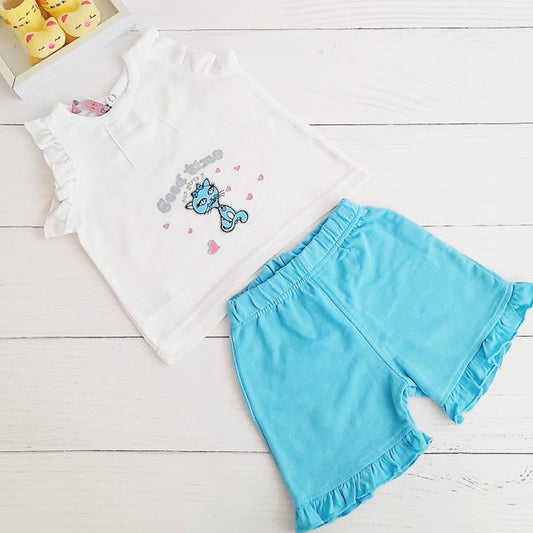 Conjunto Algodón Multicolor Marca Otra 6 M Estado Casi tiki