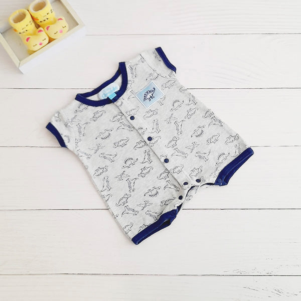 Enterito Algodón Gris Marca Pumucki 3-6 M Estado Casi tiki