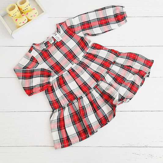 Vestido Algodón Multicolor Marca H&M 3-6 M Estado Casi tiki