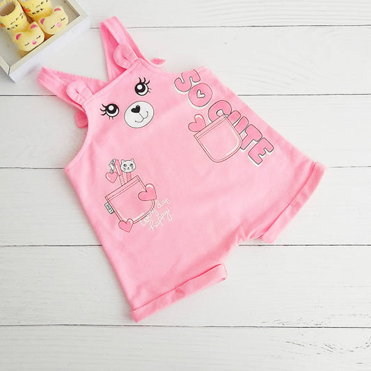 Jardinera Algodón Rosa Marca Otra 12-18 M Estado Casi tiki