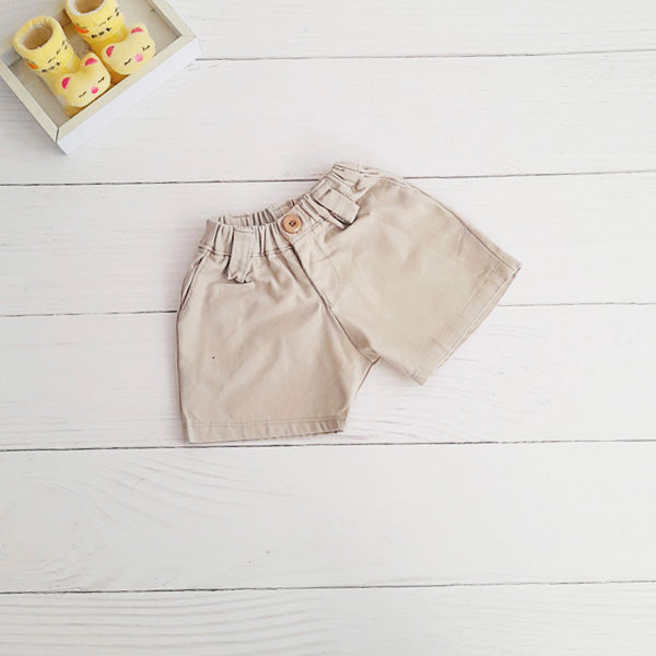 Short Algodón Beige Marca Otra 3 M Estado Tiki taka