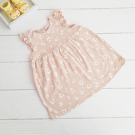 Vestido Algodón Palorosa Marca Otra 6-9 M Estado Tiki taka