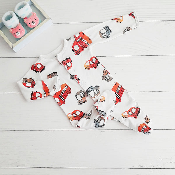 Osito Algodón Diseños Marca Carter's RN Estado Casi tiki