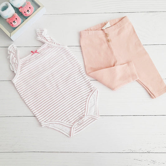 Pack Algodón Diseños Marca Otra 3-6 M Estado Tiki taka