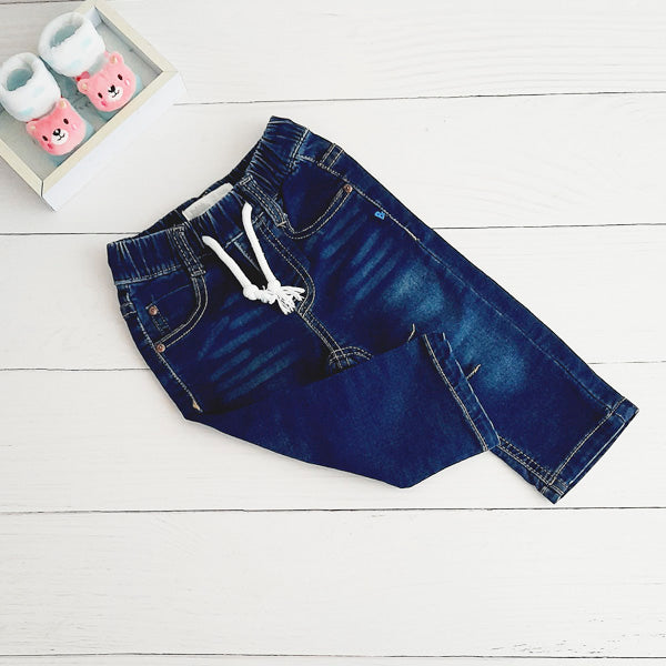 Pantalón Algodón Azul Marca Bubble gummers 9 M Estado Tiki taka