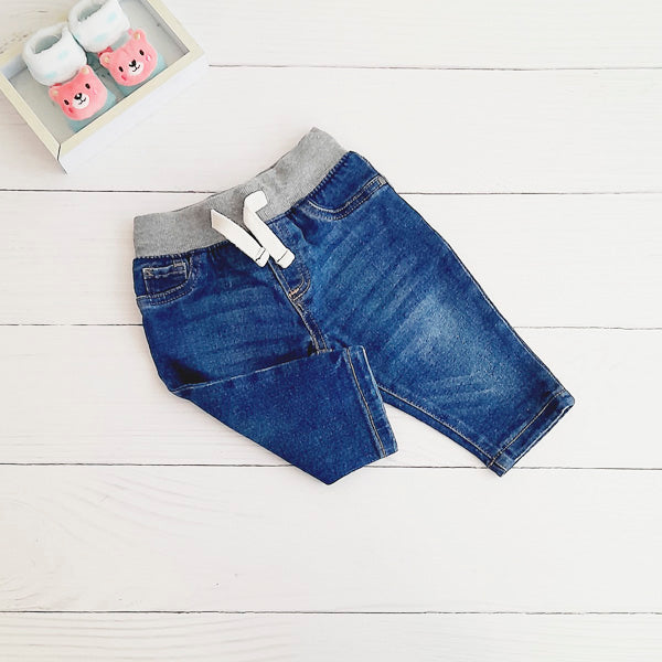 Jeans Mezclilla Azul Marca Yamp! 6 M Estado Tiki taka