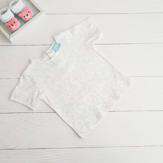 Polera Algodón Diseños Marca Disney 6-9 M Estado Tiki taka