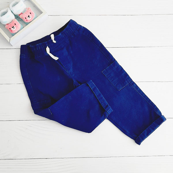 Pantalón Algodón Azul Marca Chess 18 M Estado Tiki taka