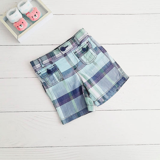 Short Algodón Multicolor Marca Gap 18-24 M Estado Tiki taka