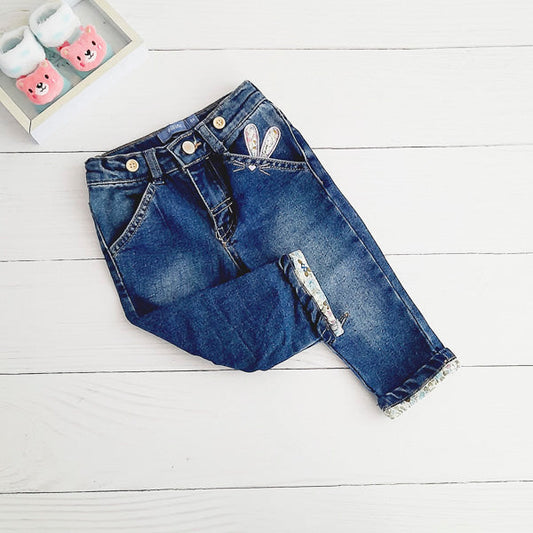 Jeans Mezclilla Azul Marca Pillin 9 M Estado Tiki taka